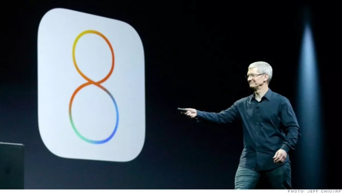Apple unveils iOS 8...