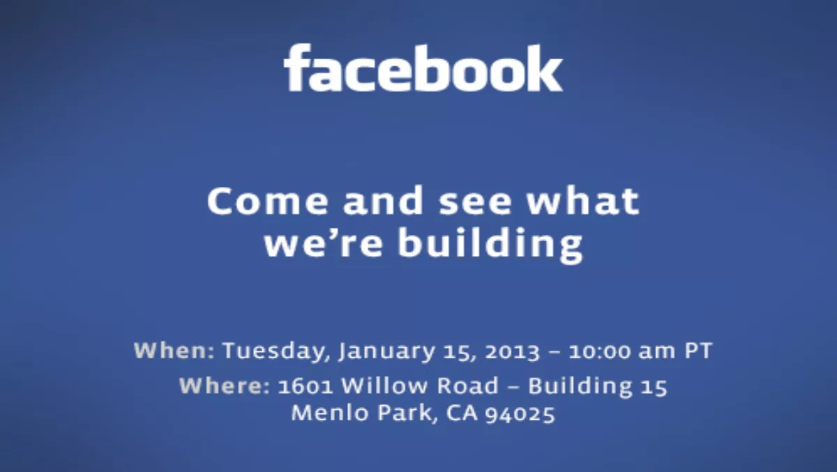 Facebook set to unveil new project?