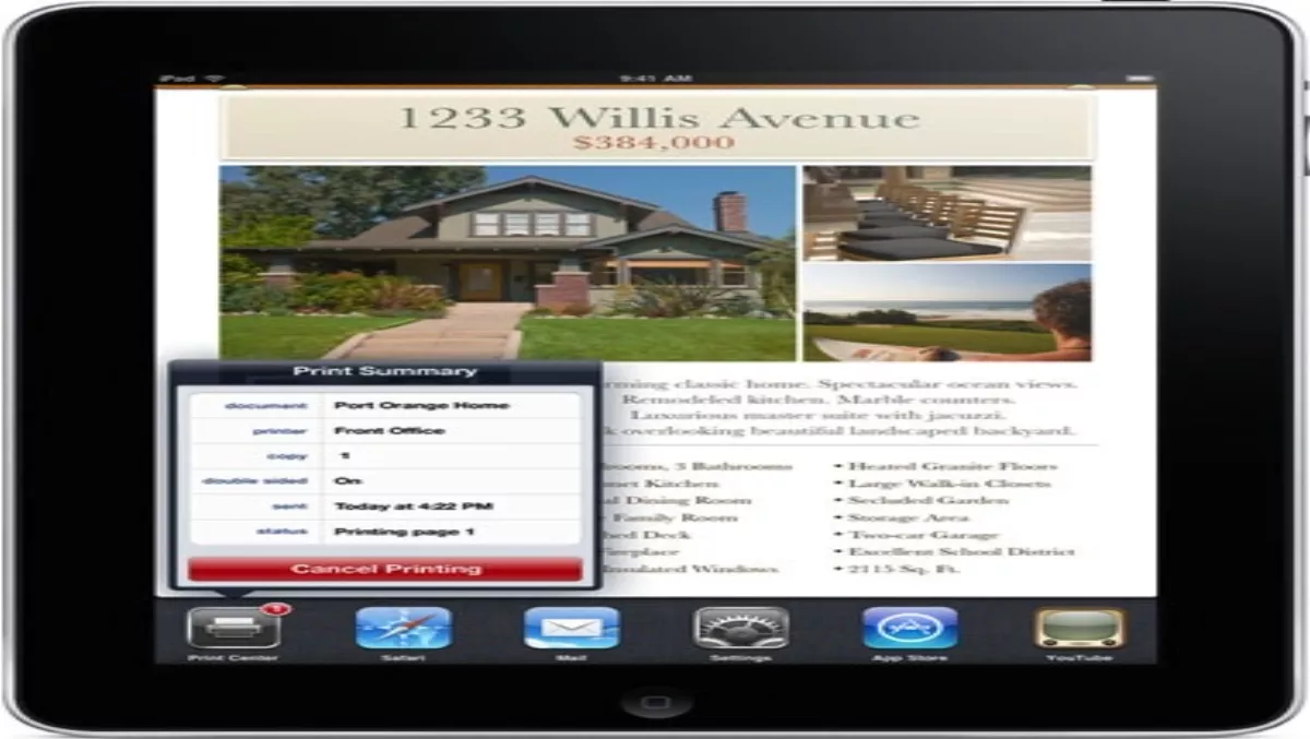 AirPrint confirmed for iOS4.2