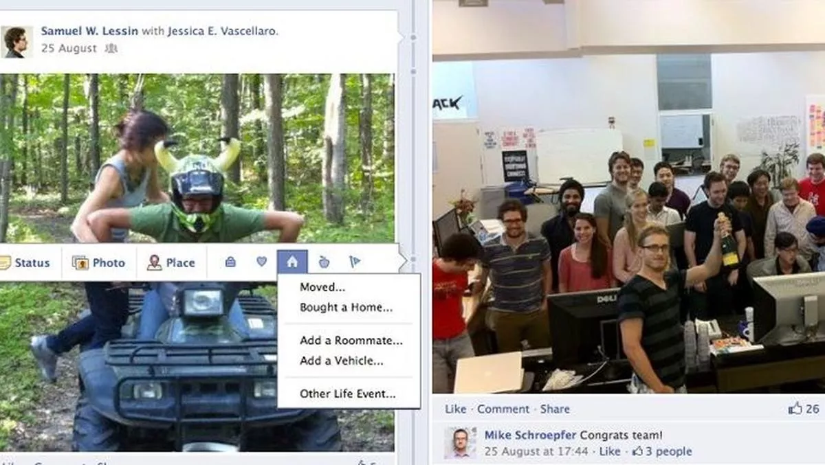 Zuckerberg introduces Timeline at f8