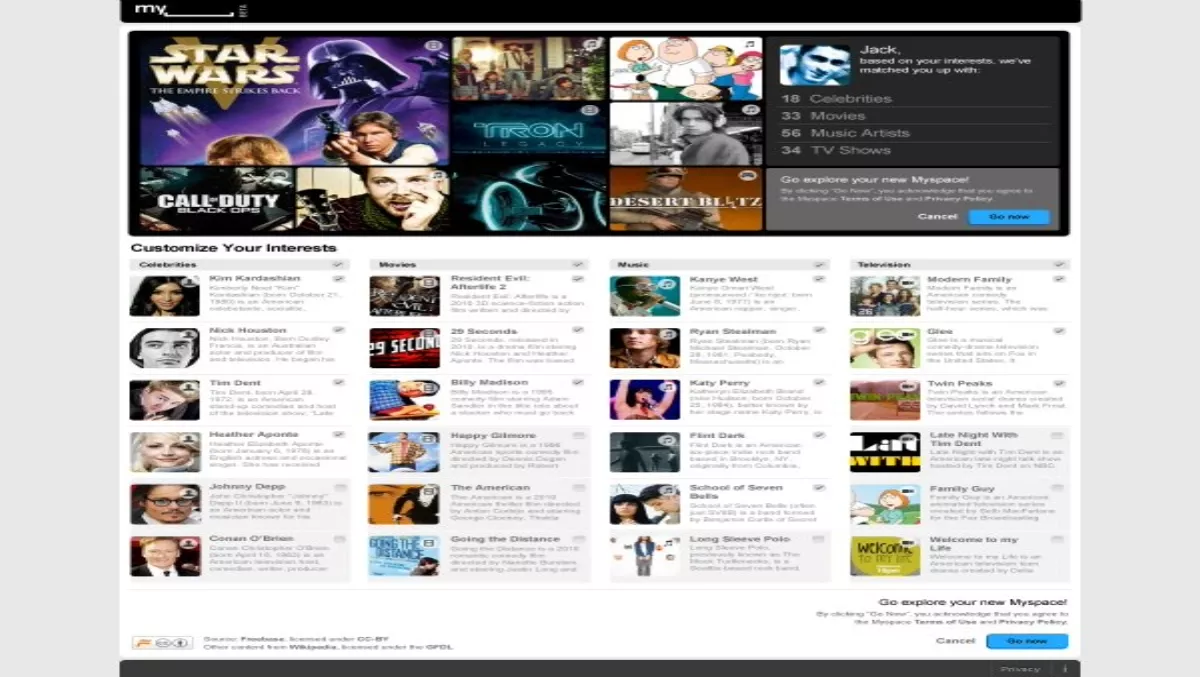 Myspace secures Facebook integration