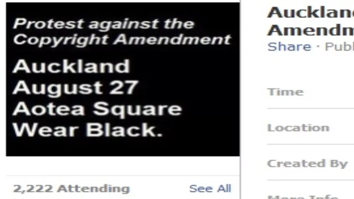 File-sharing protests gathering steam