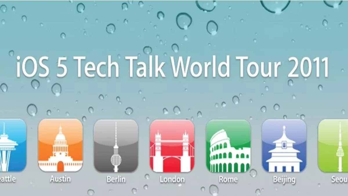 Apple takes iOS 5 on tour