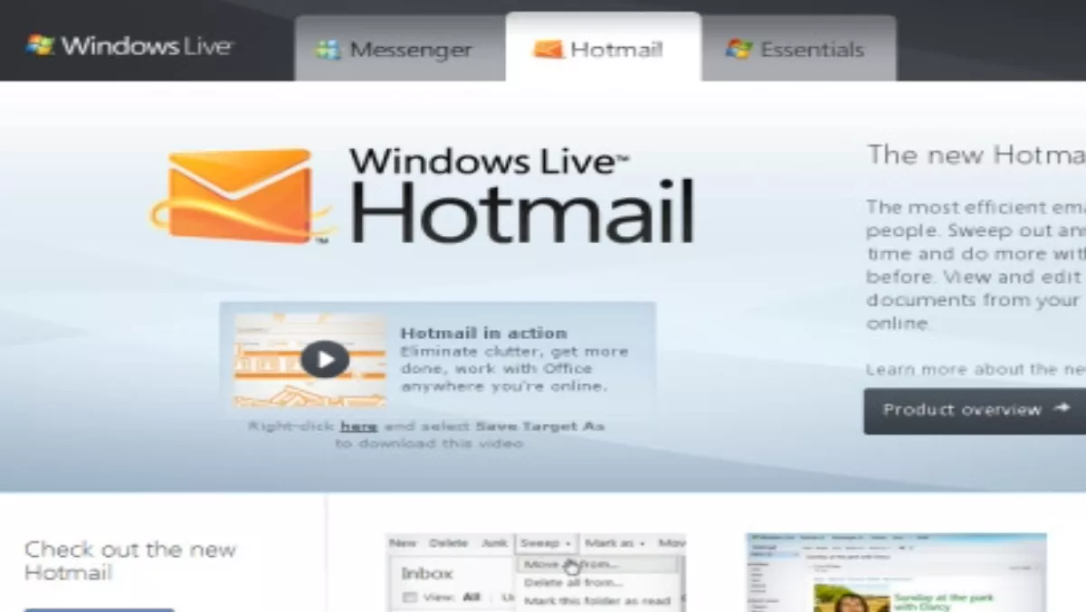 Hotmail gets an overhaul