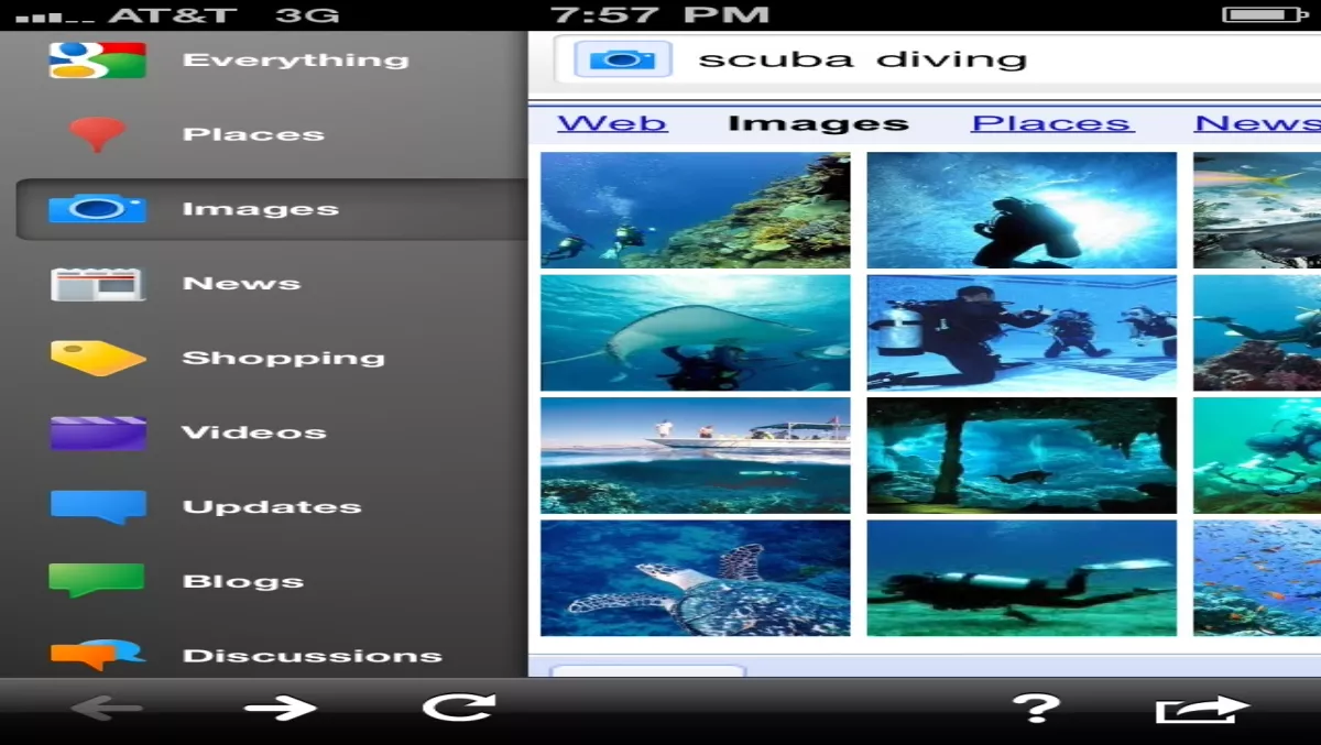 Google gets iPhone makeover