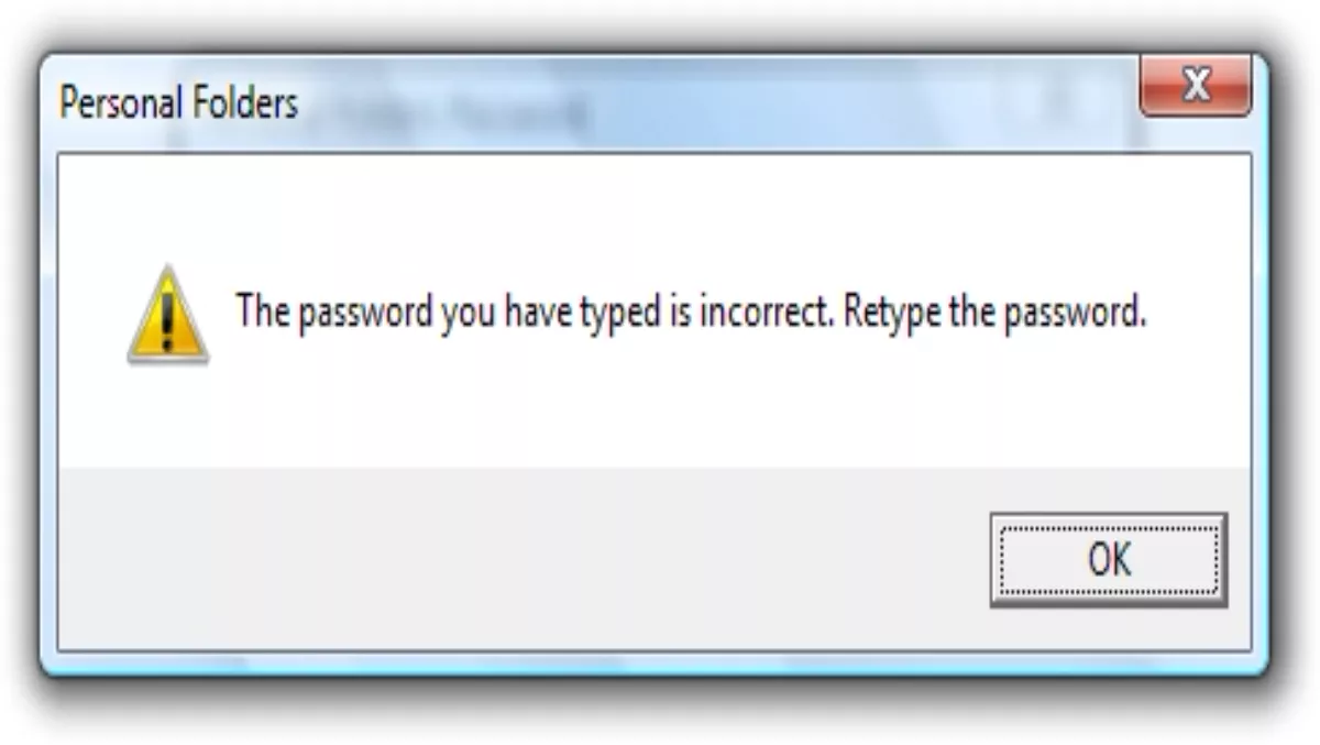 Password fails revealed