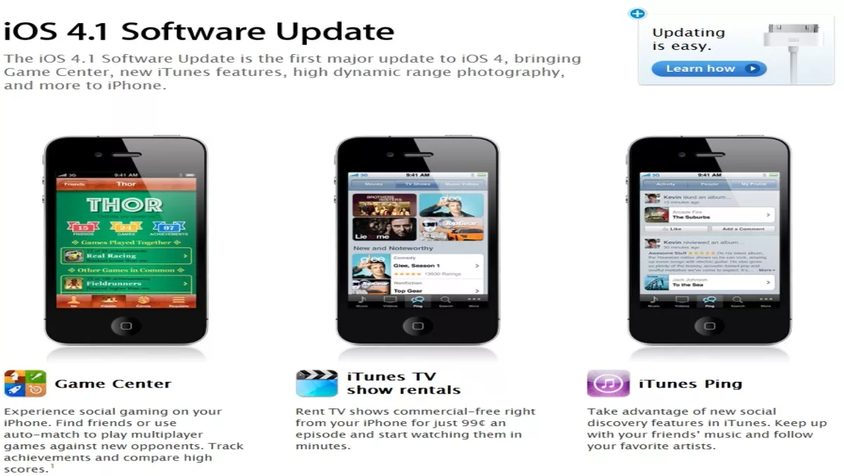 iOS4 updated: Four big changes