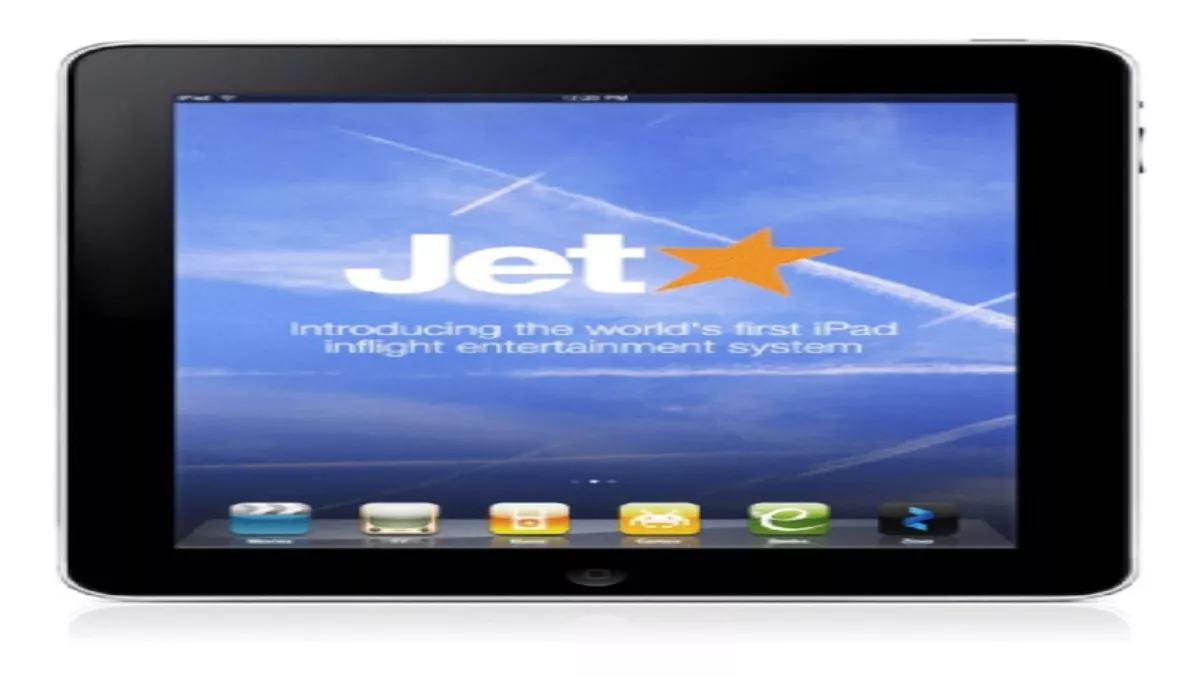 Jetstar trials in-flight iPad entertainment