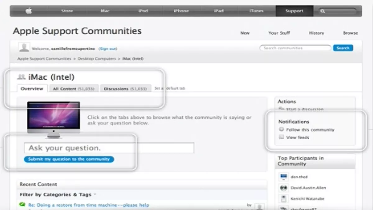 Apple launches 'Support Communities'