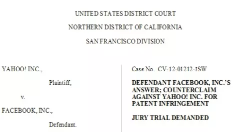 Facebook vs yahoo