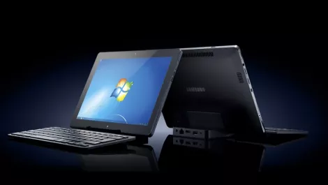 Samsung to launch notebook/tablet cross