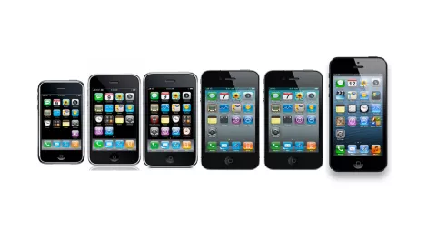 All apple iphones 1