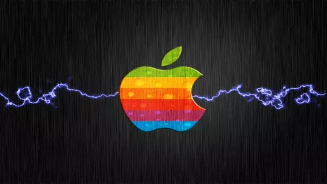 Apple logo v 2 by multigold99 d3j13mn