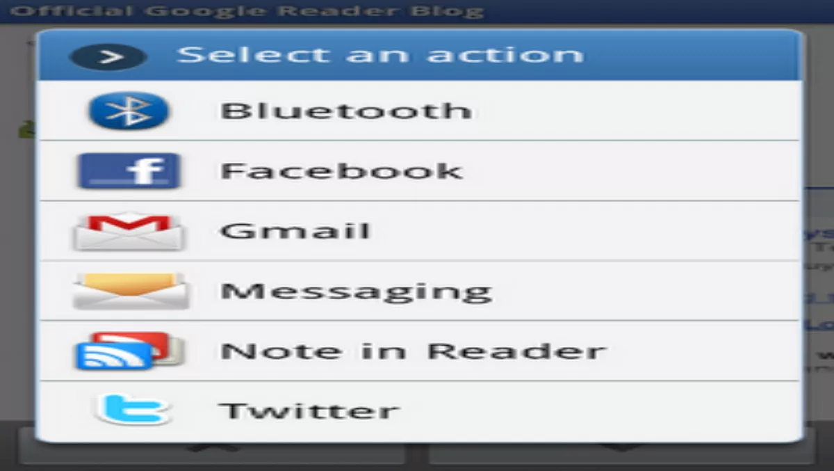 Android Google Reader goes live