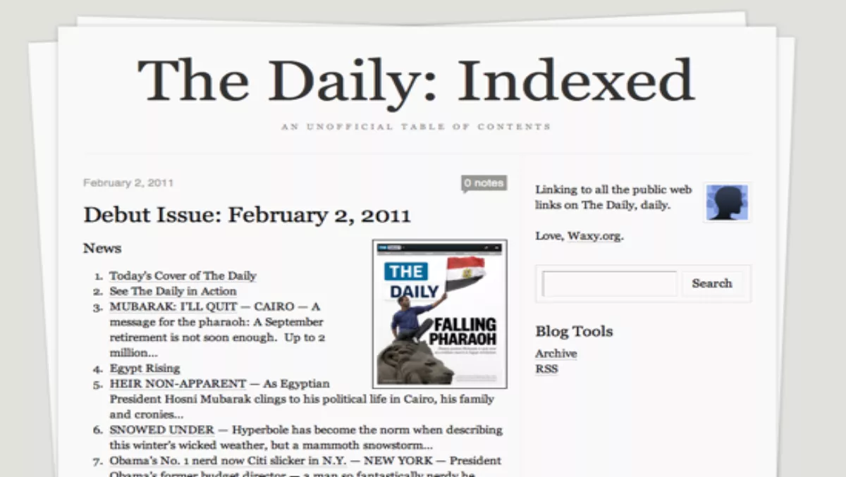 Read The Daily - without an iPad