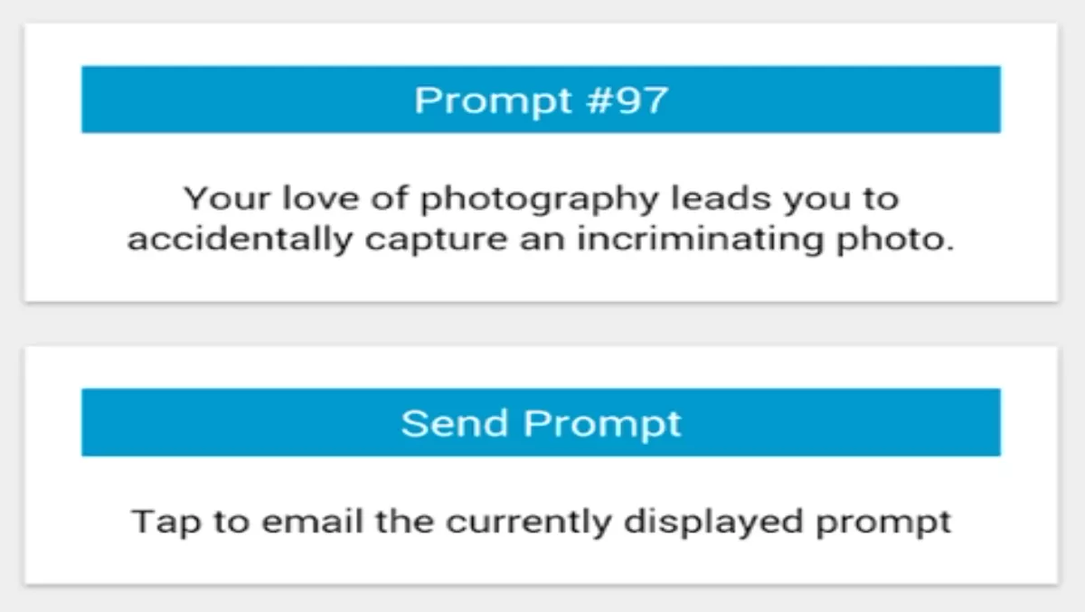 Android App Review: Writing Prompts