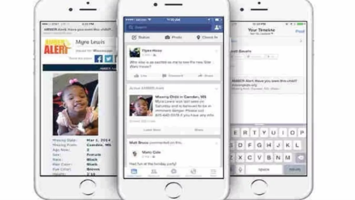 Facebook to issue AMBER Alerts to help find missing kids