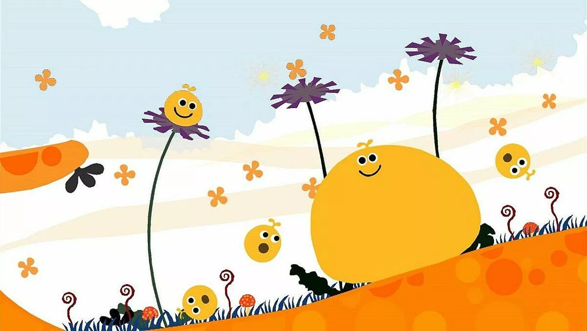 Game demo: Locoroco on PSP