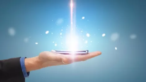 Smartphone in hand 1