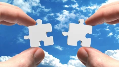 Solving cloud puzzle