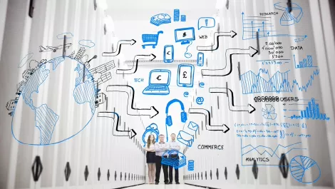 People datacenter drawings