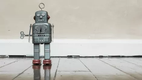 Antique robot
