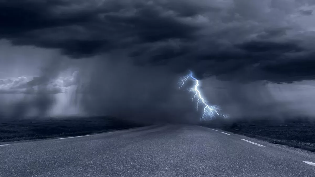 Eye of the storm with AccuWeather's 360 video