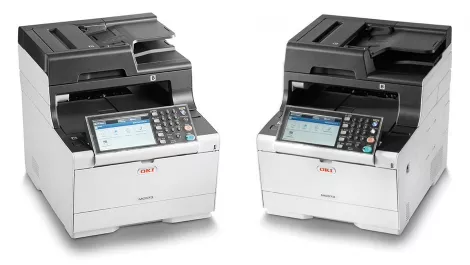 Oki mc573dn printer image