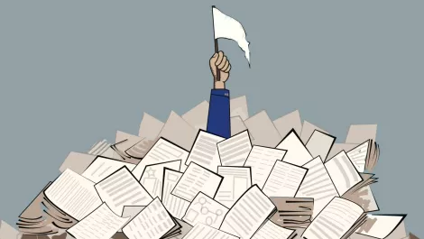 White flag paperwork