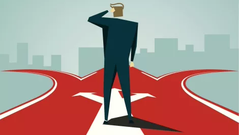 Choosing three paths