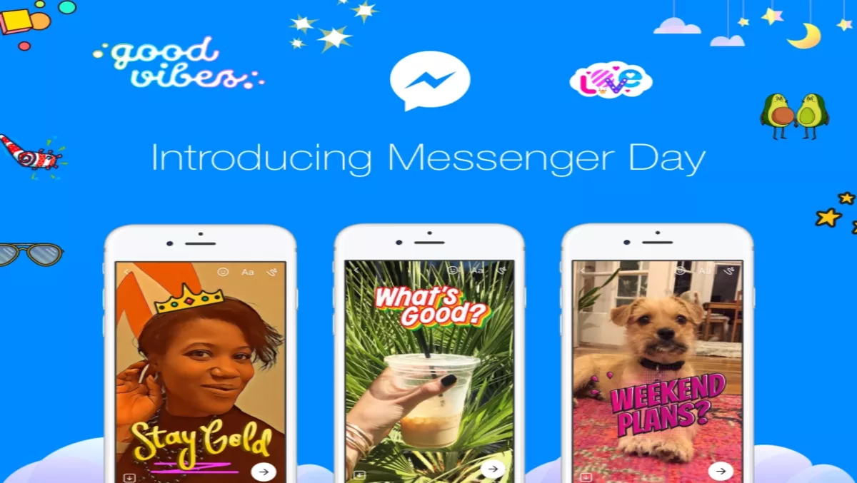 Facebook continues the Snapchat cloning process with 'Messenger Day' update