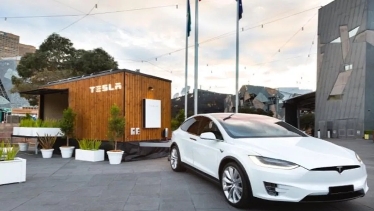 Hit the road with your Model X and a 'tiny house': Tesla unveils pod-home in Australia