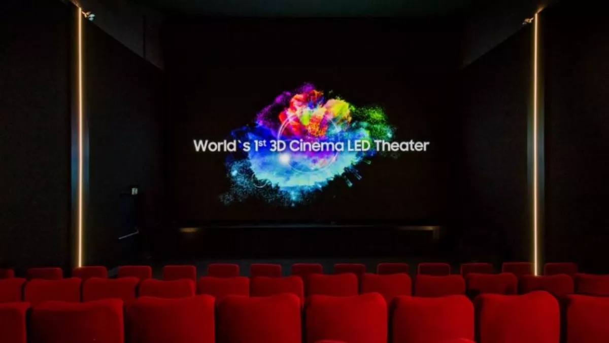 Samsung reveals the world's first 3D cinema LED screen