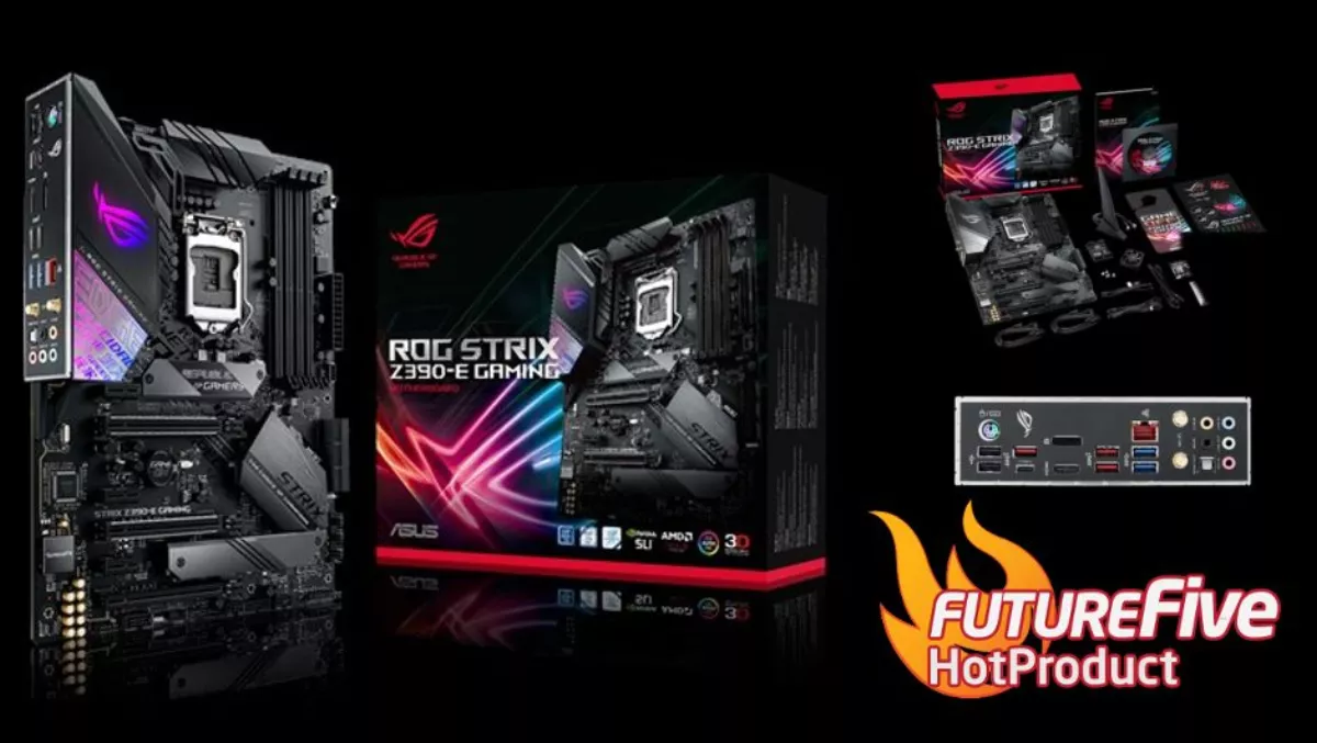 We go hands-on with the ASUS ROG STRIX Z390 E-Gaming