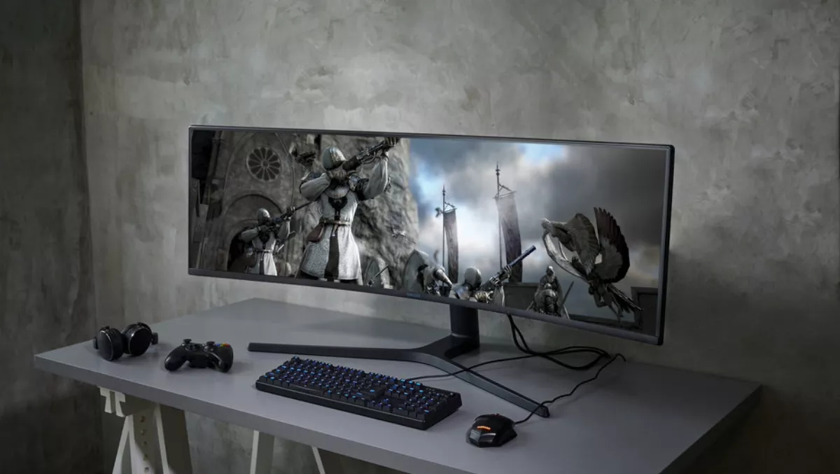 49 inches: Samsung's latest gaming monitor steps up to Dual QHD