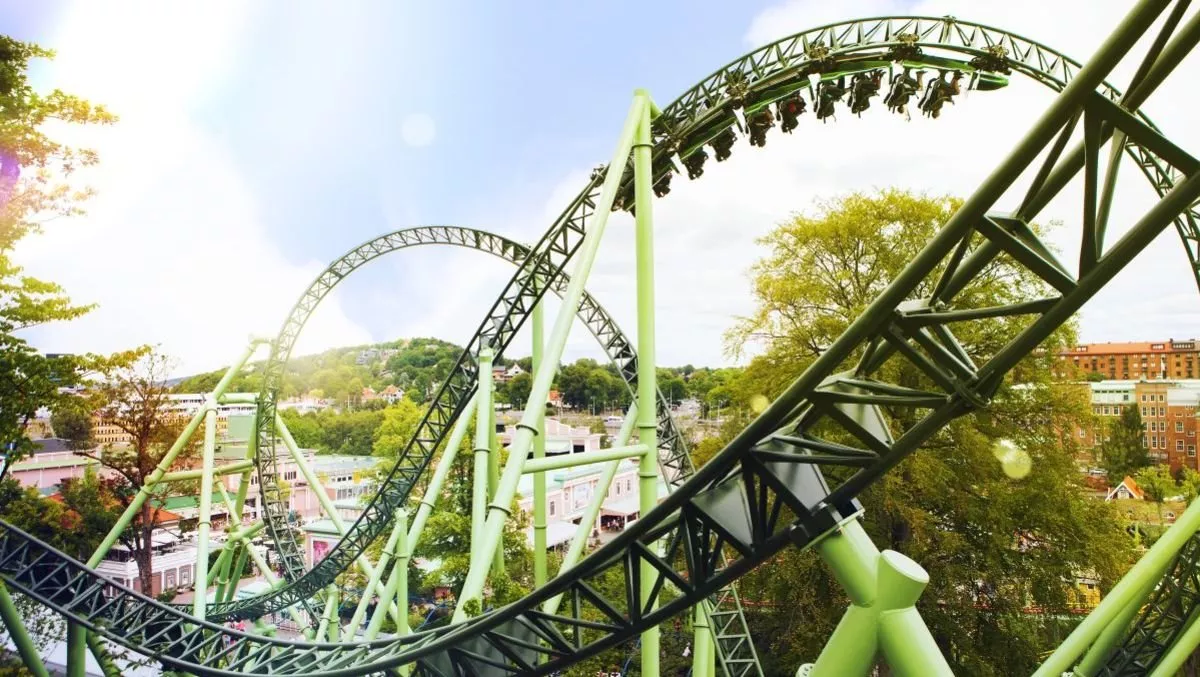 Drone pilots show serious skills in epic rollercoaster chase