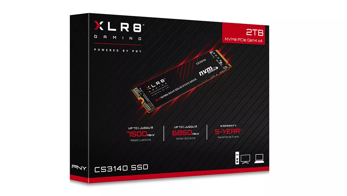 PNY announces the launch of XLR8 M.2 NVMe Gen4x4 SSD and PNY XLR8 PlayStation 5 SSD Heatsink