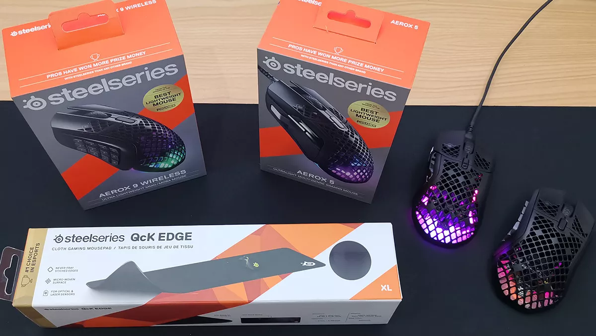 Hands-on Review: Steelseries Aerox 9 Wireless and Aerox 5 gaming mice
