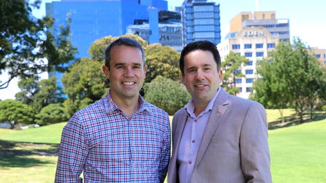 More coo richard branson  l  and more ceo andrew branson  r 