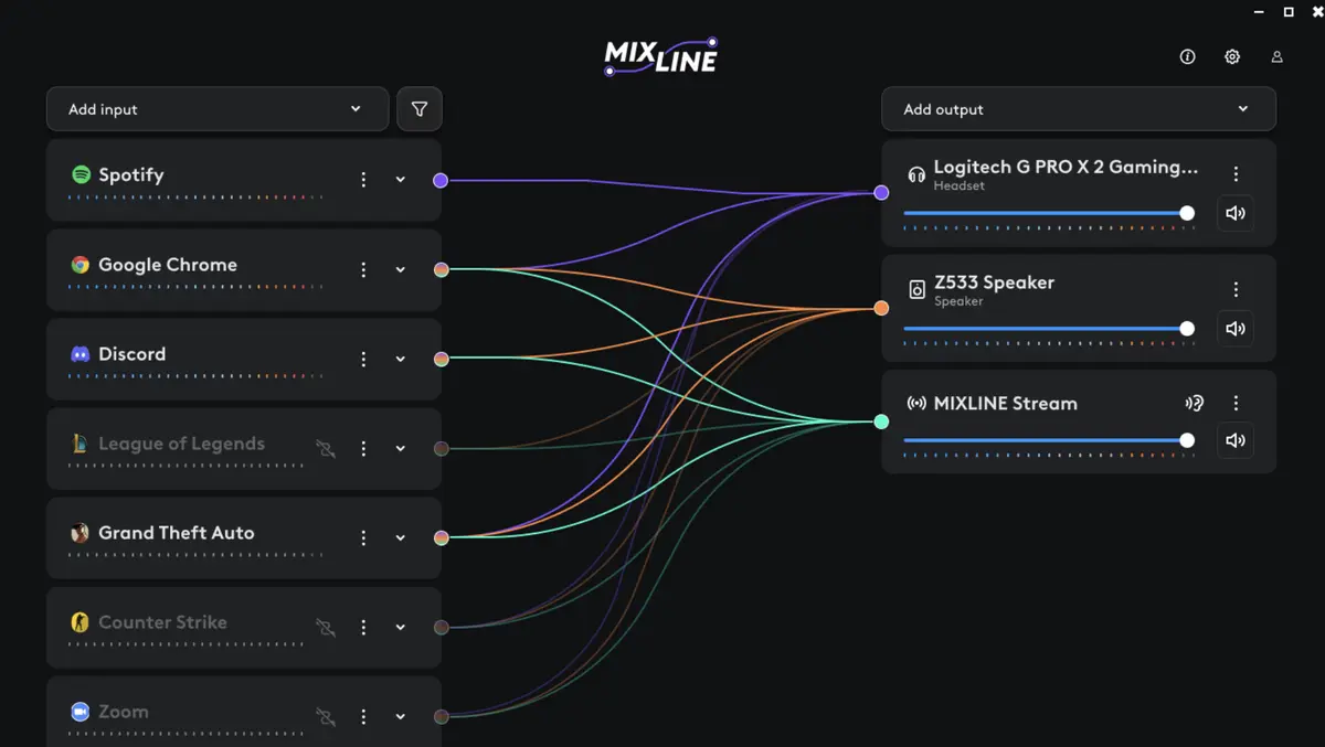 Logitech G launches MIXLINE audio tool for gamers & creators