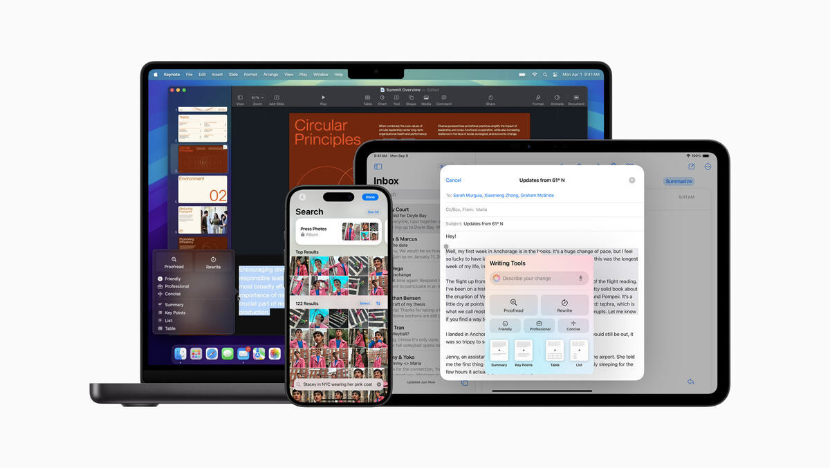 Apple unveils transformative AI software update for devices