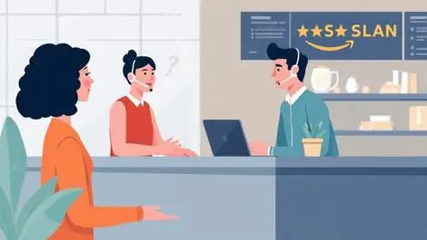 Customer service interaction anz modern realistic communication engagement anz environment