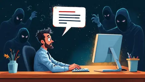 Australian office worker startled by suspicious email phishing attack