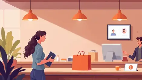 Frustrated australian shopper long queue stressed call worker