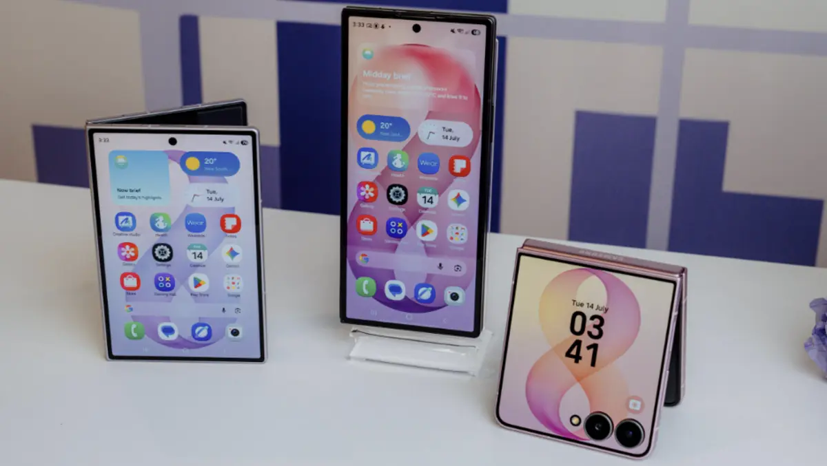 Samsung launches foldable phones & watches in Australia