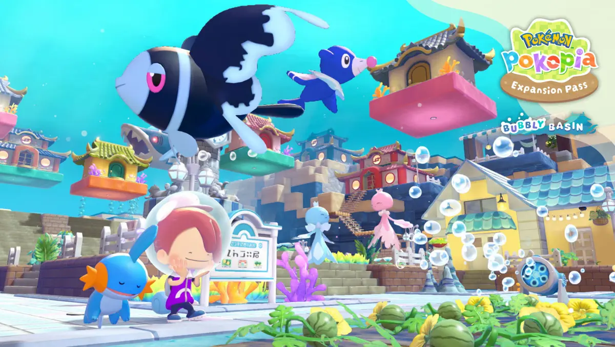 Game review: Pokemon Pokopia Bubbly Basin Expansion (Switch 2)