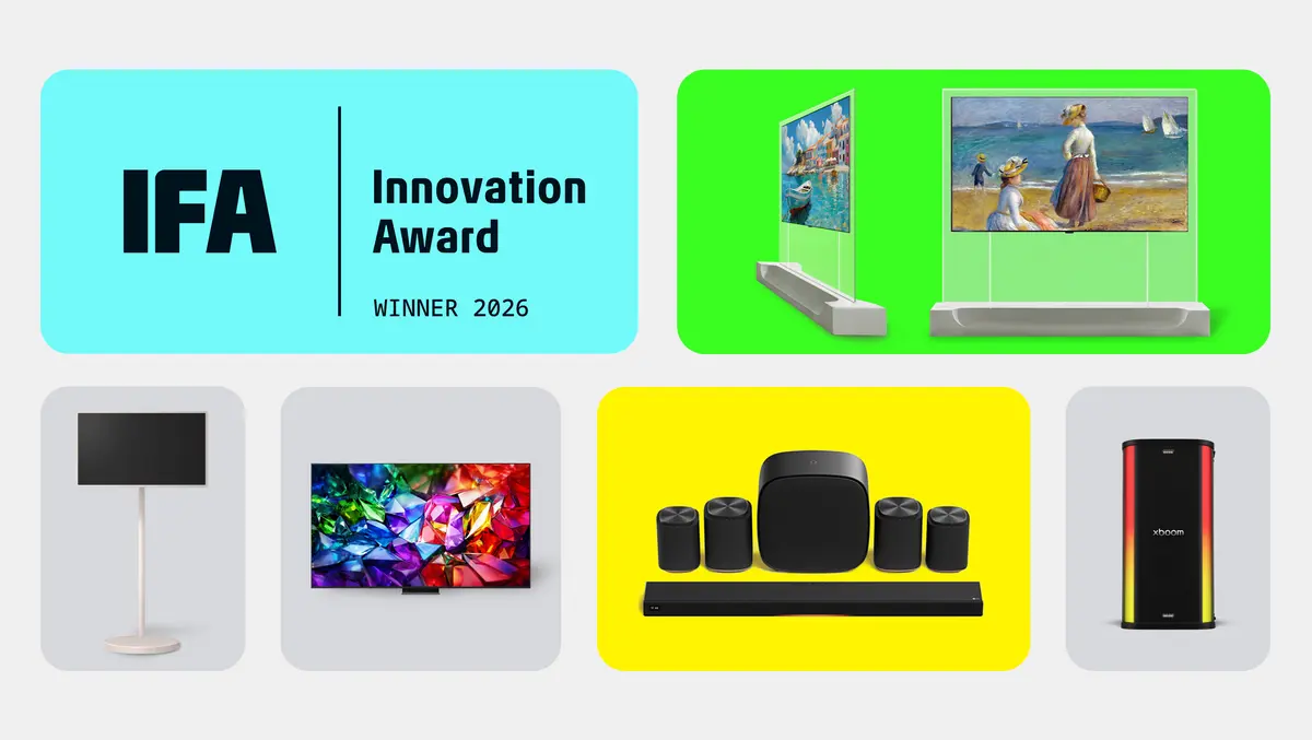 LG wins top IFA 2026 award for media entertainment